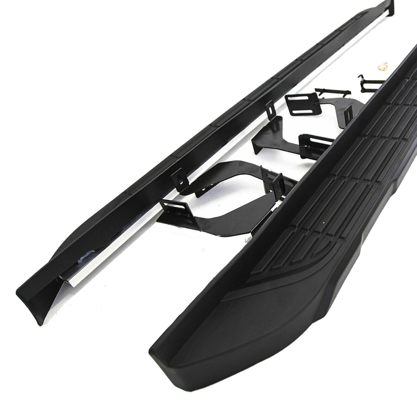 FOR VW AMAROK SIDE STEPS RUNNING BOARDS PAIR 2010 ONWARDS 100% OEM STYLE